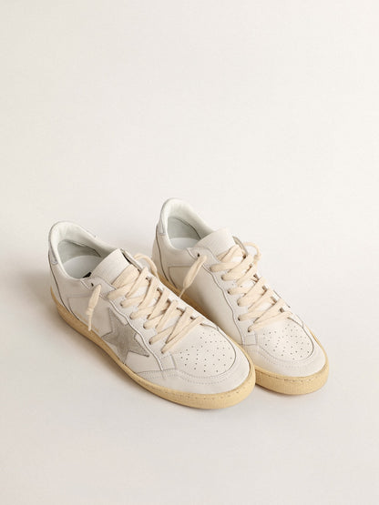 Ball Star with suede star and metallic leather heel tab - Golden Goose Women