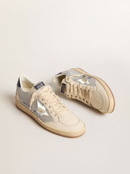 Women's Ball Star LTD in Swarovski crystals and leather with gold laminated star - Golden Goose Women