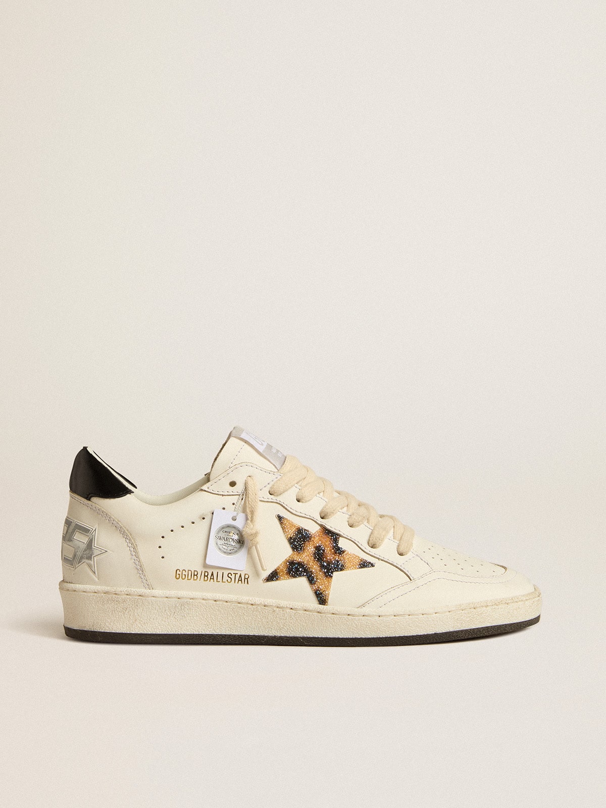 Sneaker Ball Star for women with Swarovski crystals | Golden Goose - Golden Goose Women
