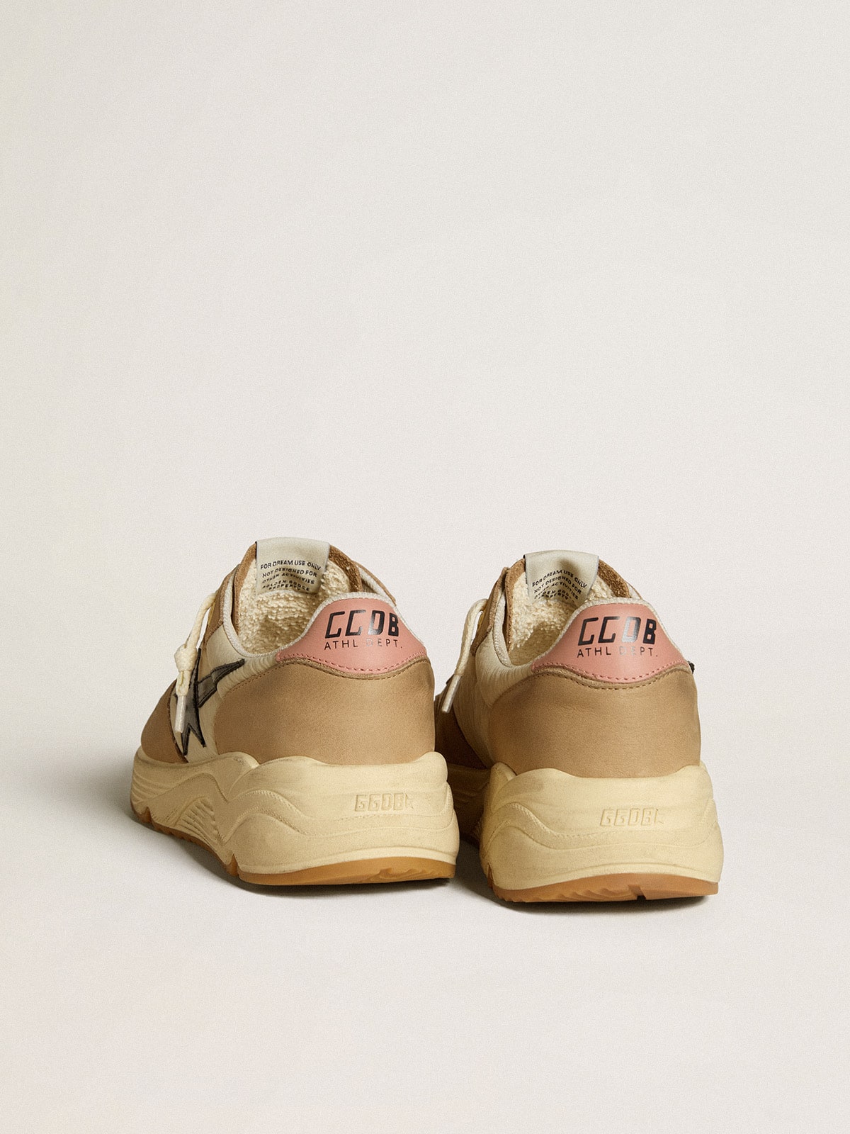 Running Sole LTD in nylon and nubuck with leather star and heel tab - Golden Goose Women