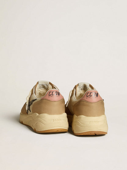 Running Sole LTD in nylon and nubuck with leather star and heel tab - Golden Goose Women
