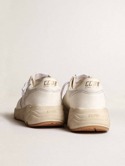 Women's Running Sole in mesh and white nappa - Golden Goose Women
