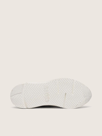 Women’s Running Sole in mesh and nubuck with silver metallic leather star - Golden Goose Women