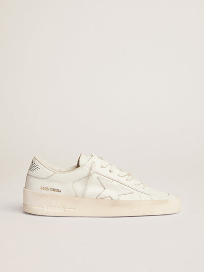 Women's Stardan sneakers in total white leather | Golden Goose - Golden Goose Women