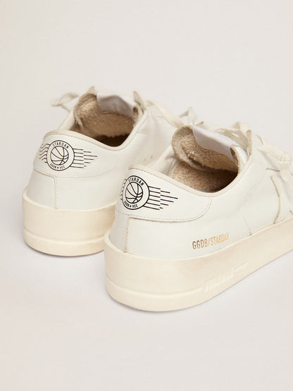 Women's Stardan sneakers in total white leather | Golden Goose - Golden Goose Women