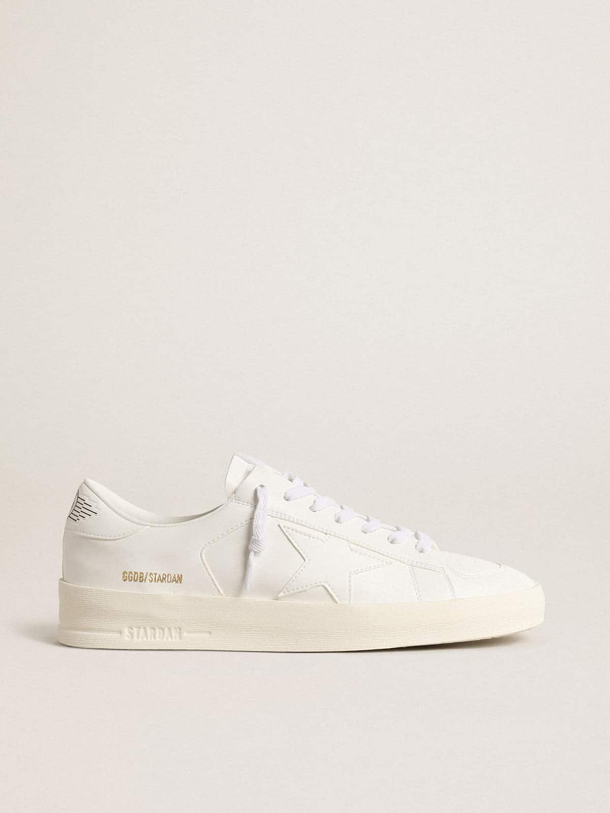 Women’s bio-based Stardan with white star and heel tab - Golden Goose Women