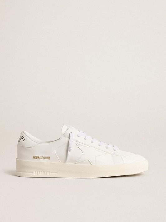 Women’s bio-based Stardan with white star and heel tab - Golden Goose Women