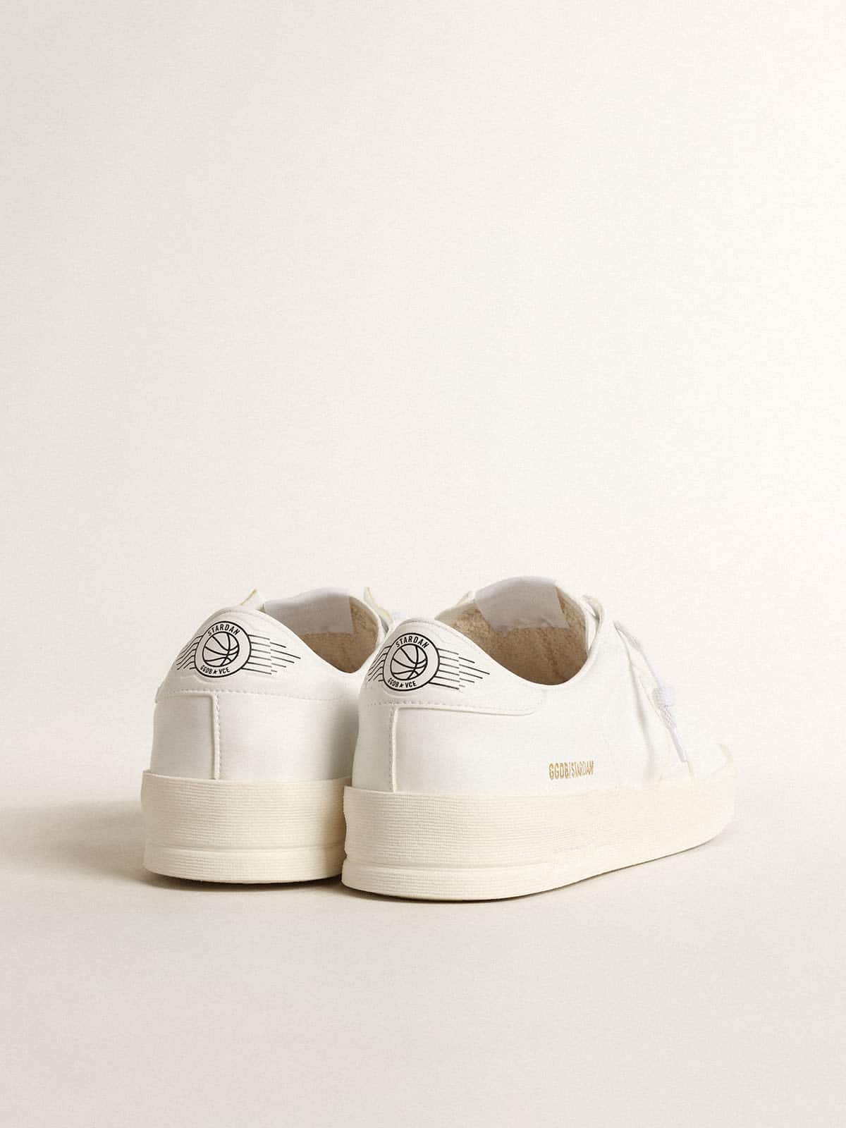 Women’s bio-based Stardan with white star and heel tab - Golden Goose Women