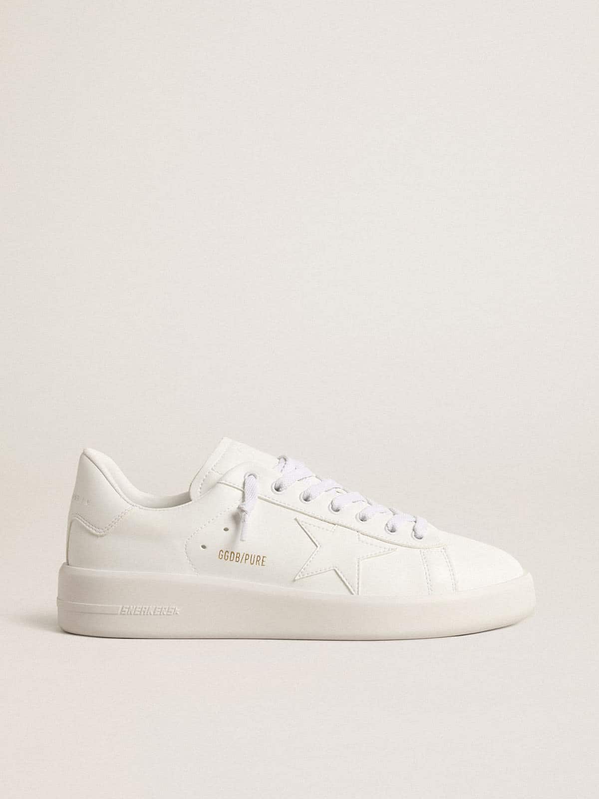 Women’s bio-based Purestar with white star and heel tab - Golden Goose Women