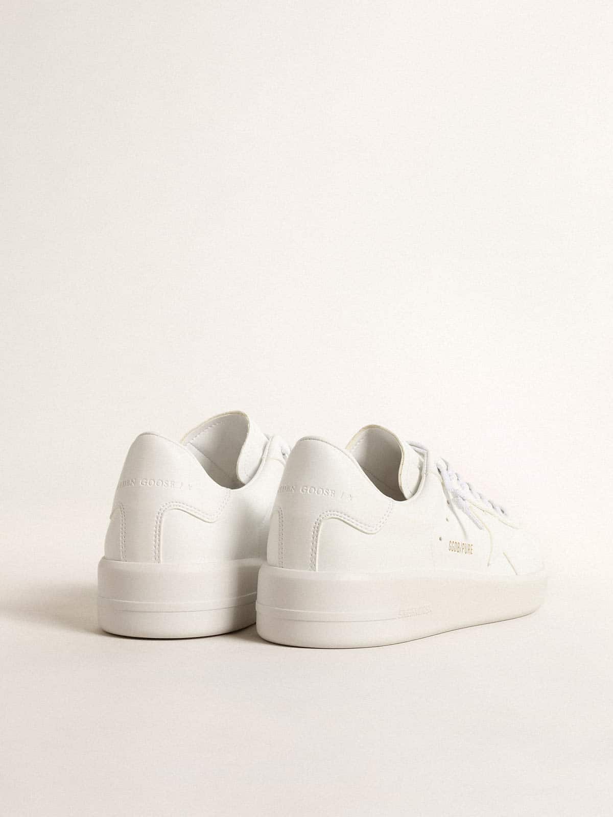 Women’s bio-based Purestar with white star and heel tab - Golden Goose Women