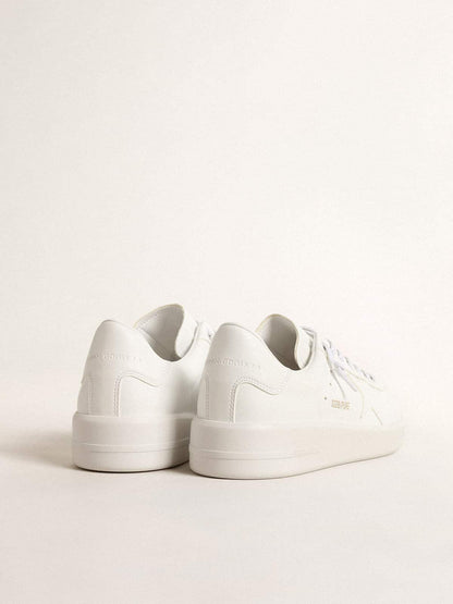 Women’s bio-based Purestar with white star and heel tab - Golden Goose Women