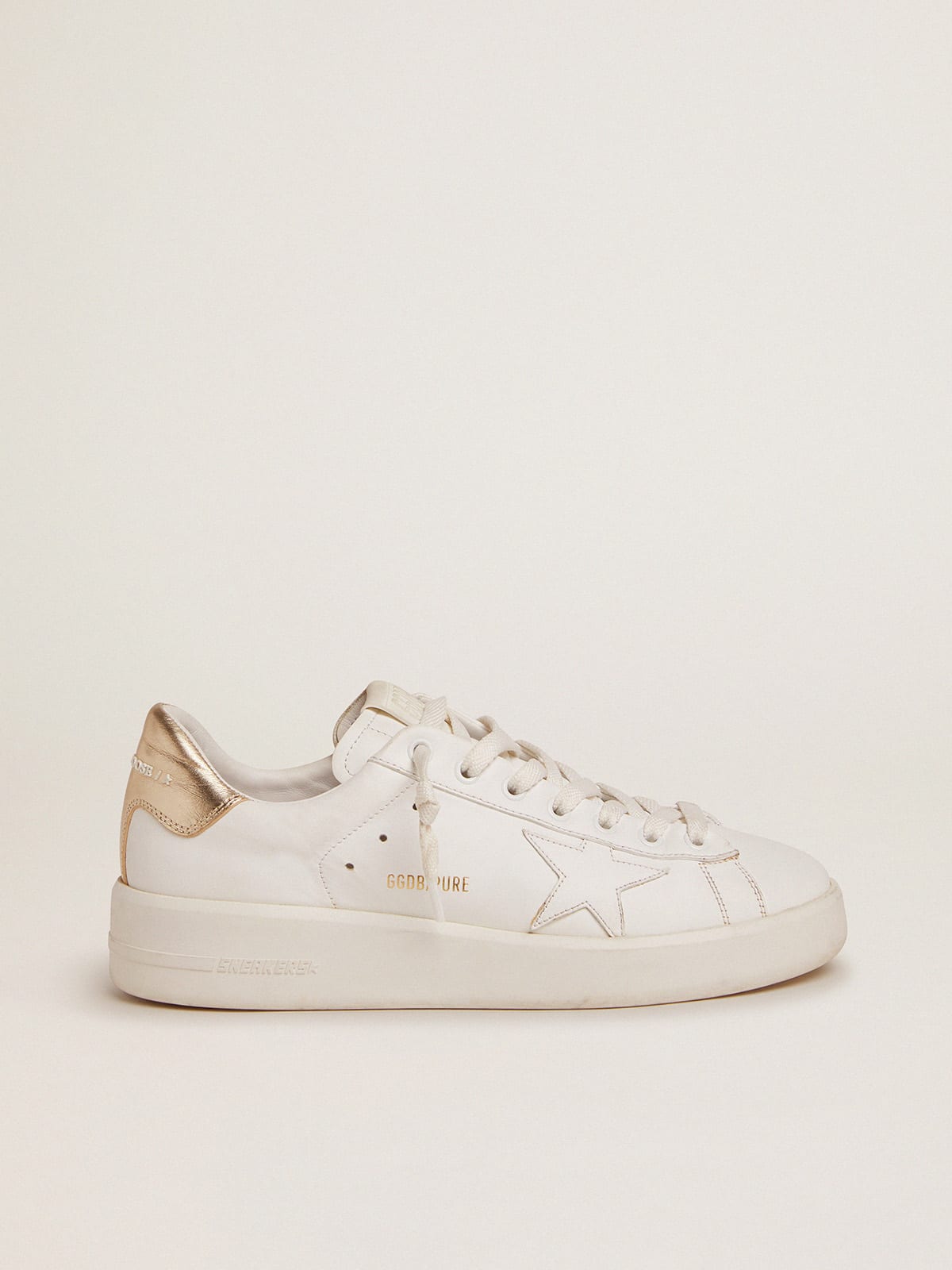 Women’s Purestar sneakers with gold-coloured heel tab - Golden Goose Women
