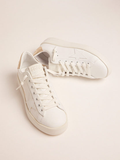 Women’s Purestar sneakers with gold-coloured heel tab - Golden Goose Women
