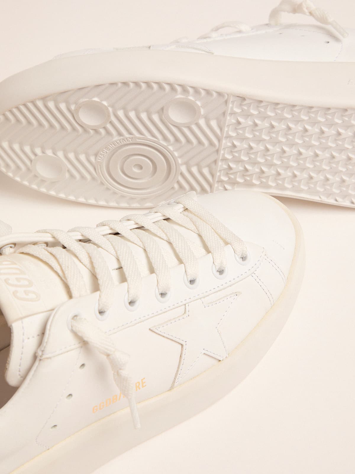Women’s Purestar sneakers with gold-coloured heel tab - Golden Goose Women