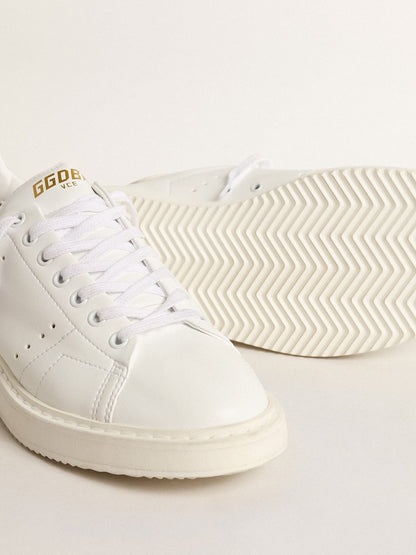 Women’s bio-based Starter with white star and heel tab - Golden Goose Women