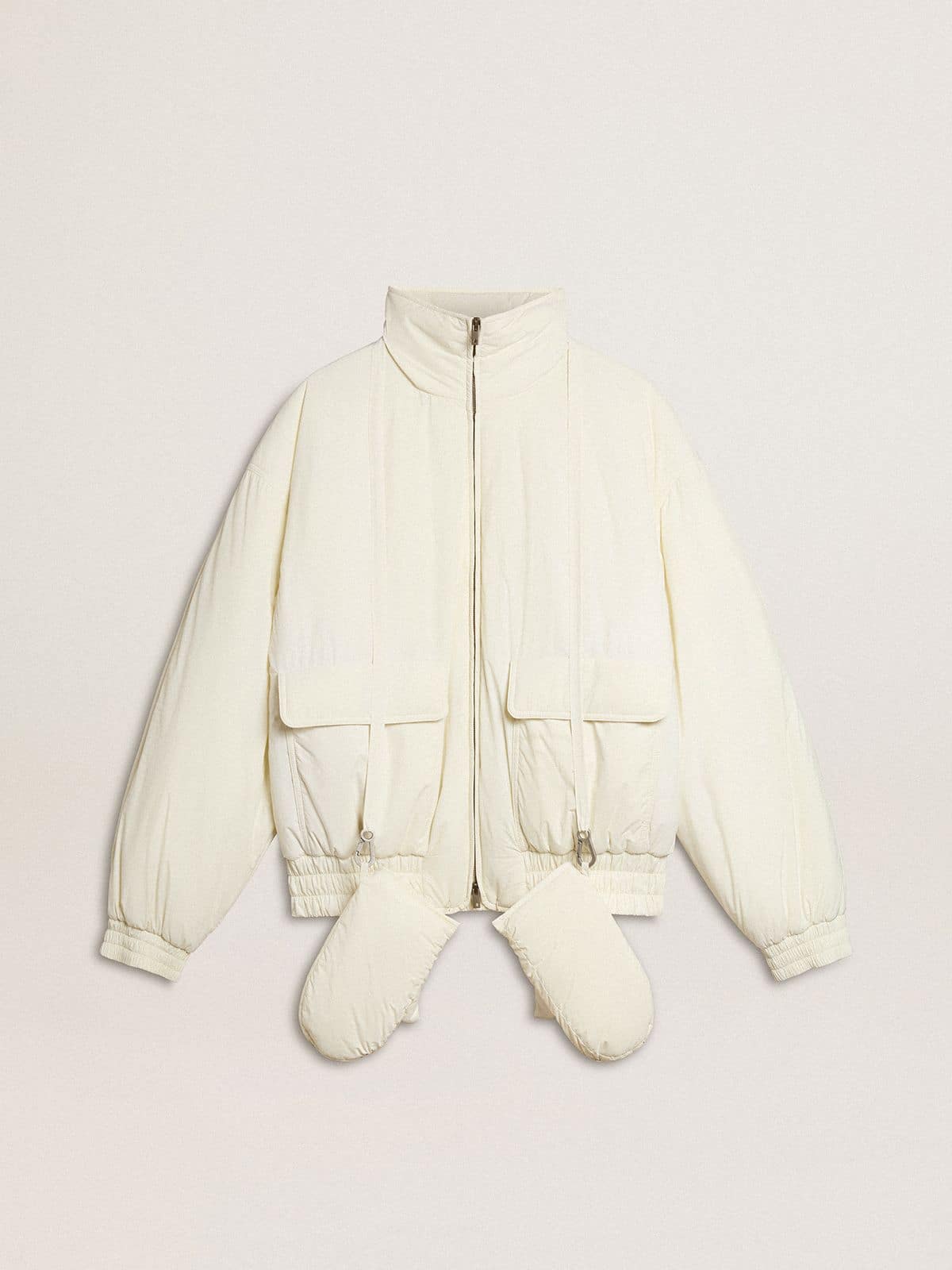 Women’s cream padded jacket - Golden Goose Women