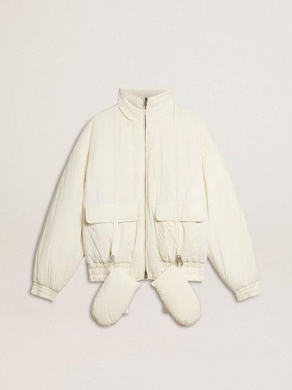 Women’s cream padded jacket - Golden Goose Women