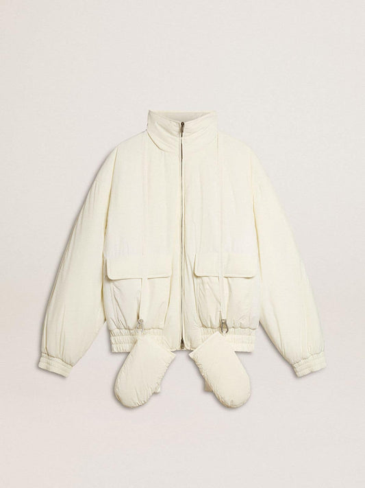 Women’s cream padded jacket - Golden Goose Women