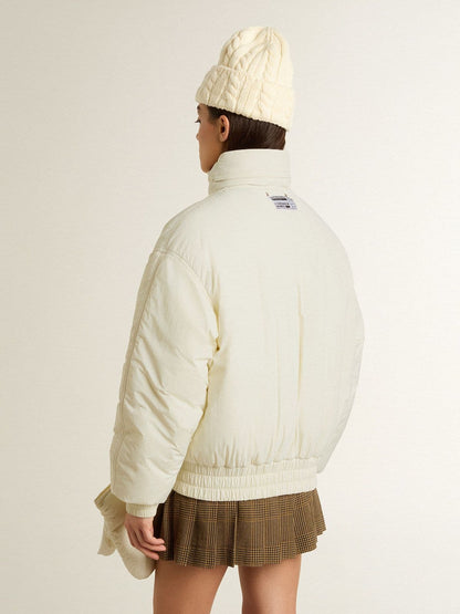 Women’s cream padded jacket - Golden Goose Women