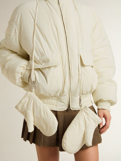 Women’s cream padded jacket - Golden Goose Women
