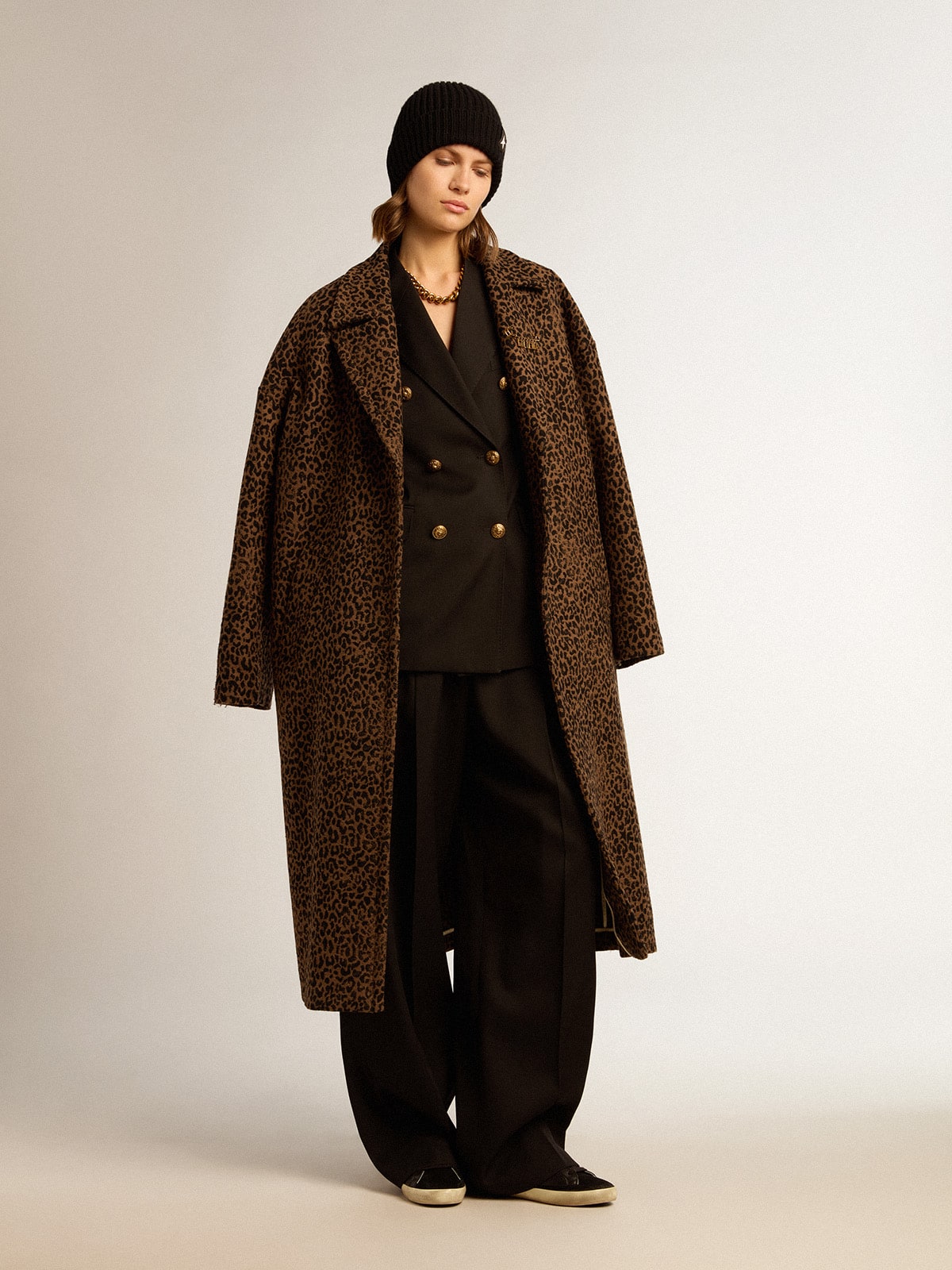 Women’s wool cocoon coat | Golden Goose - Golden Goose Women