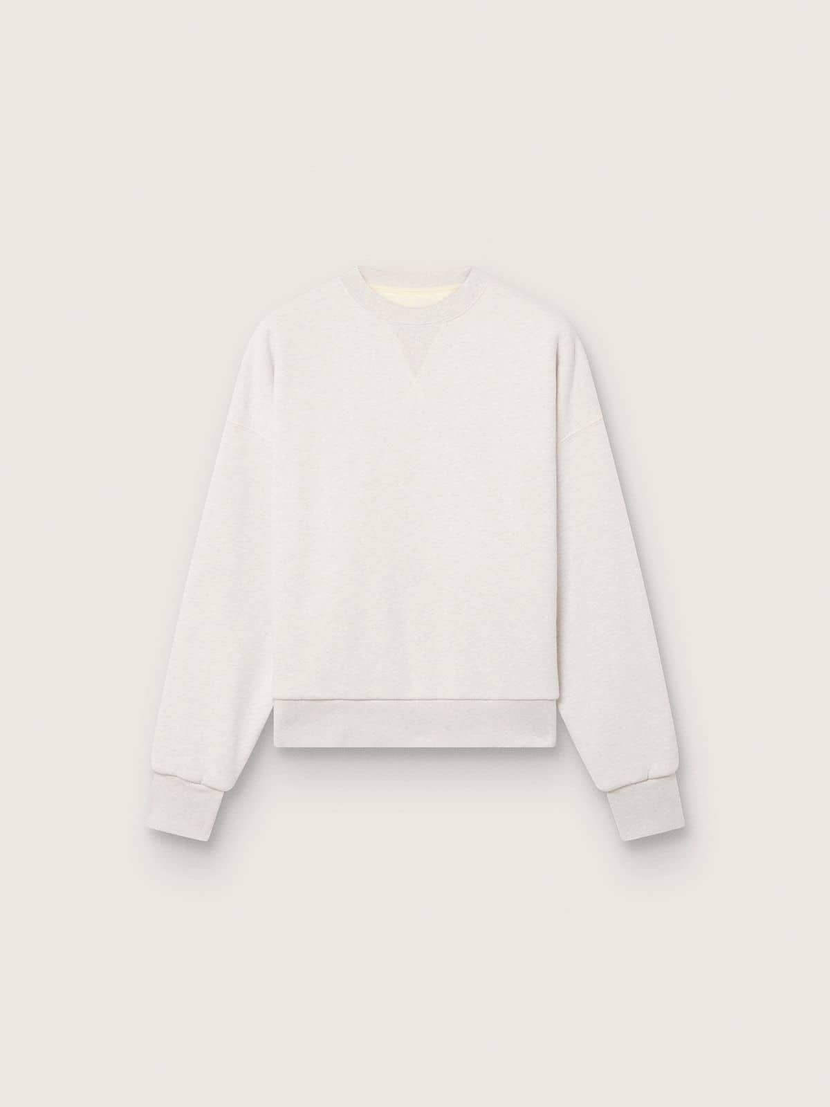 Star unisex sweatshirt in gray cotton with embroidery and crystals - Golden Goose Women|Men