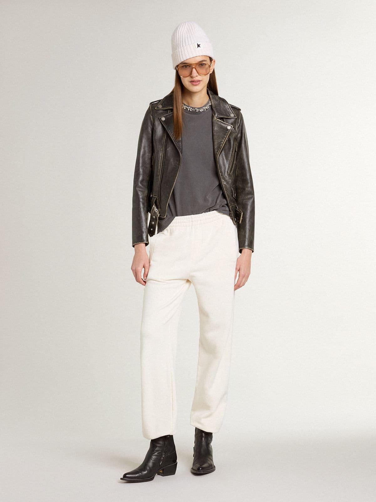 White joggers - Golden Goose Women