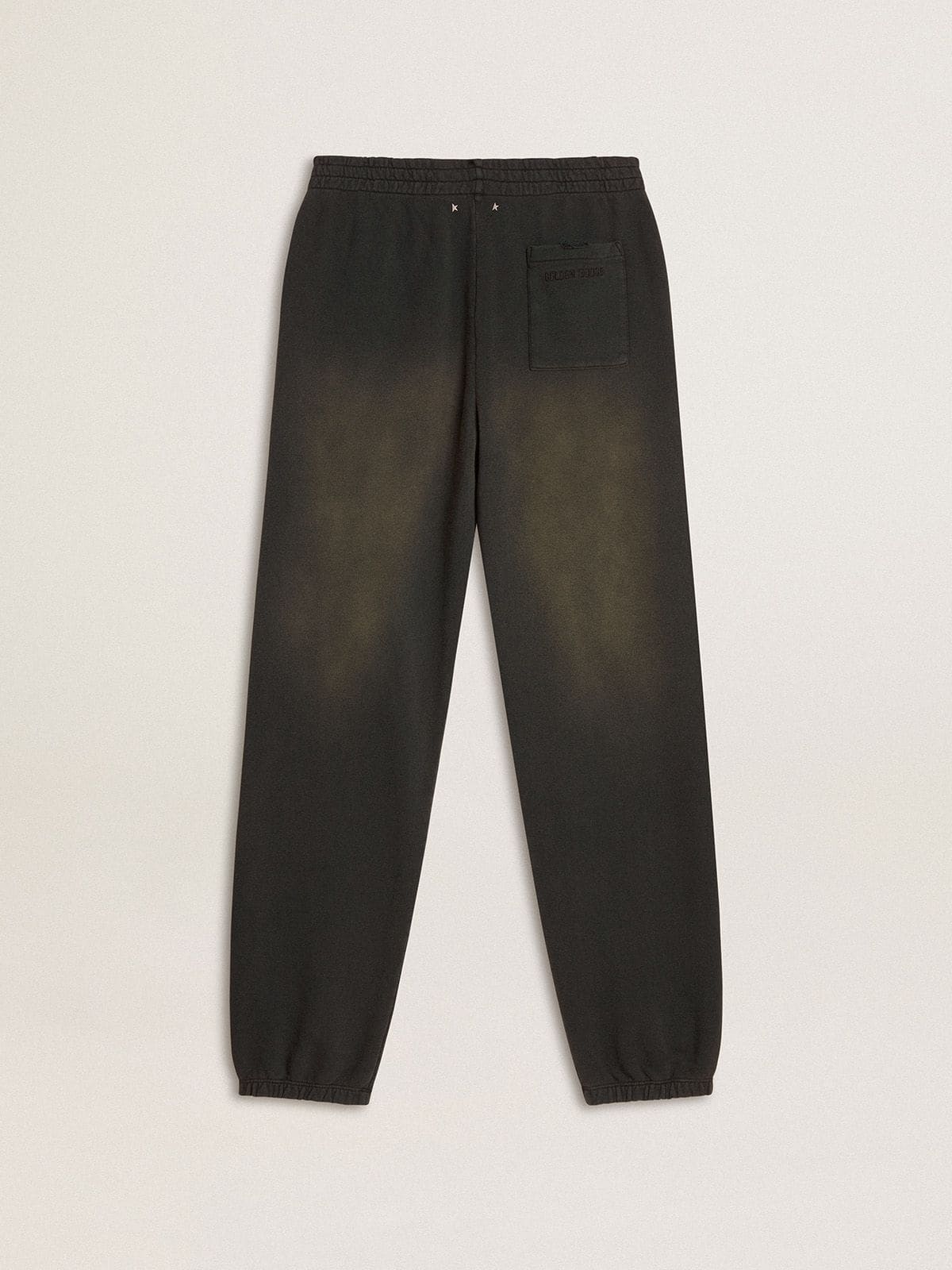 Unisex washed black joggers - Golden Goose Women|Men