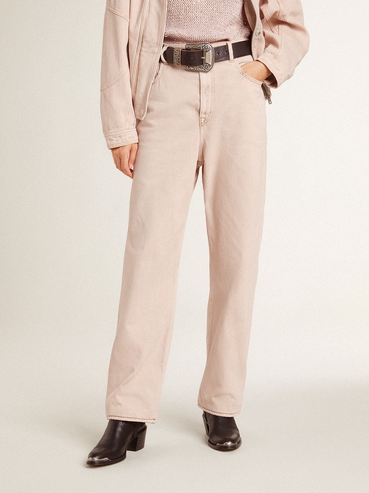 Women's pink jeans - Golden Goose Women