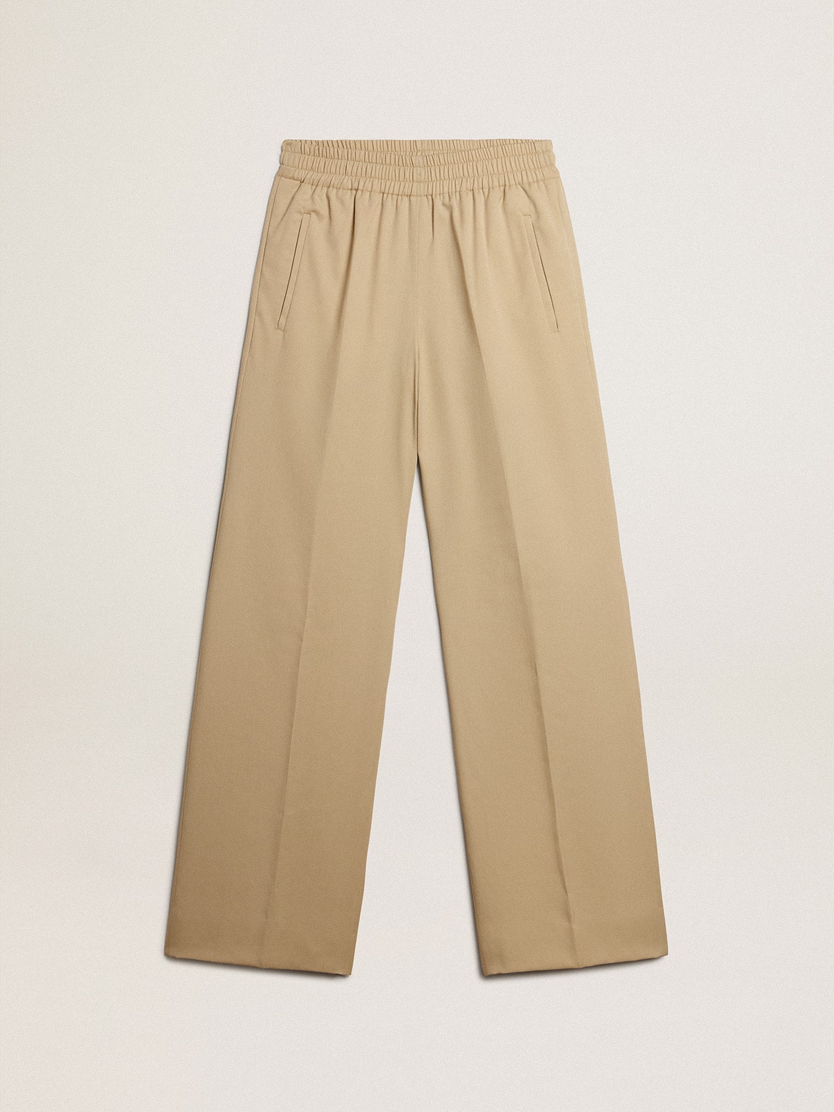 Women’s sand-colored joggers - Golden Goose Women