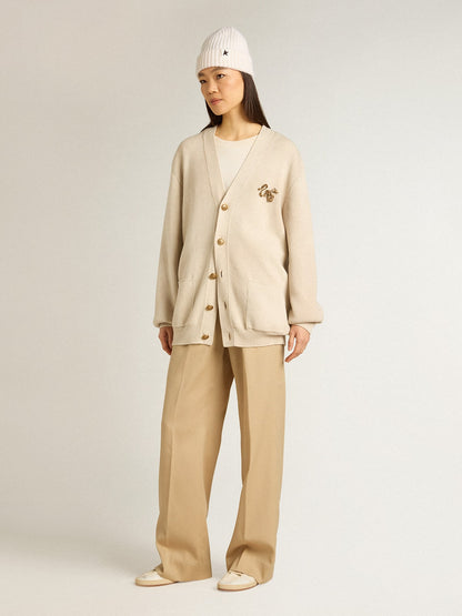 Women’s sand-colored joggers - Golden Goose Women
