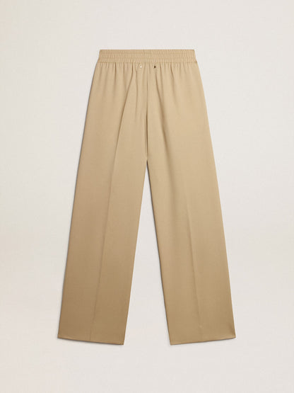 Women’s sand-colored joggers - Golden Goose Women