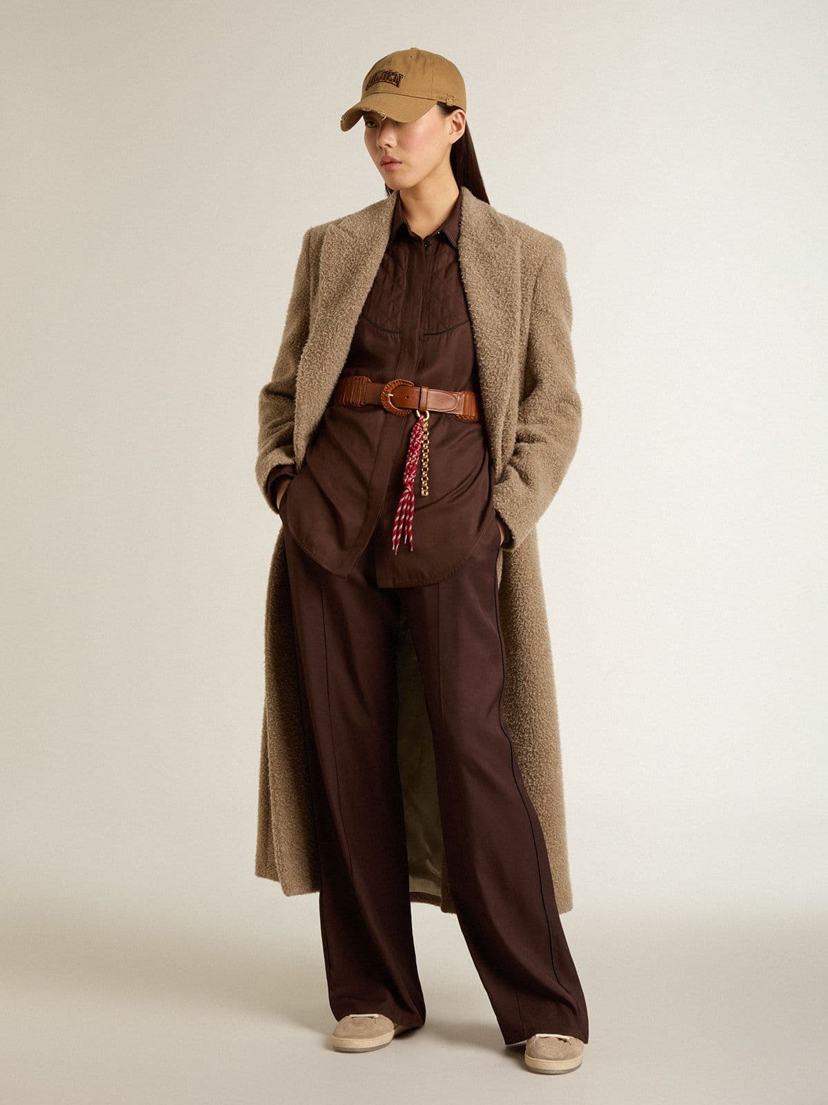 Women's brown jogging pants - Golden Goose Women
