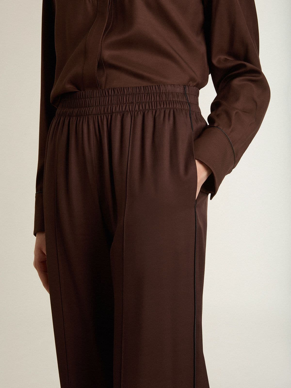 Women's brown jogging pants - Golden Goose Women