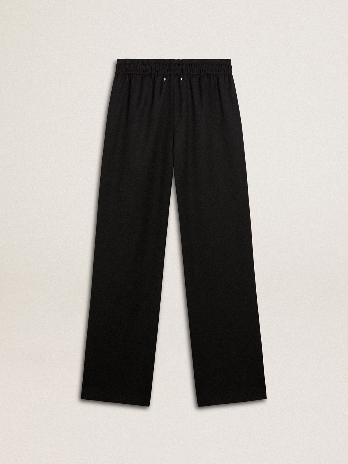 Women’s black lightweight wool joggers - Golden Goose Women