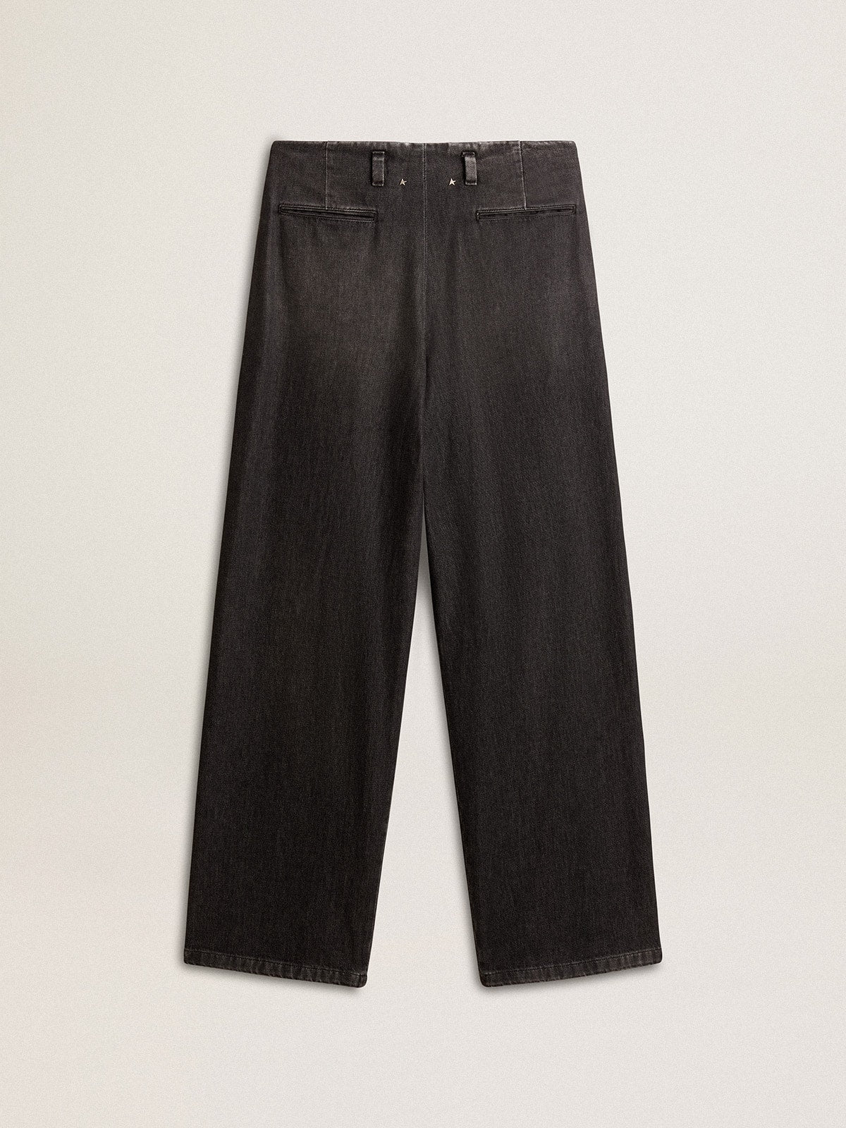 Women's medium-wash cotton pants - Golden Goose Women