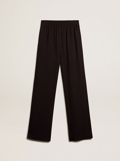 Women’s black viscose joggers - Golden Goose Women