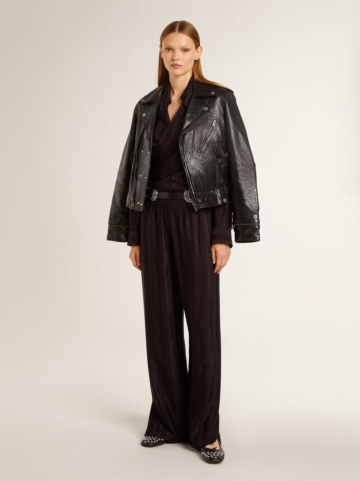 Women's joggers with ankle slit - Golden Goose Women