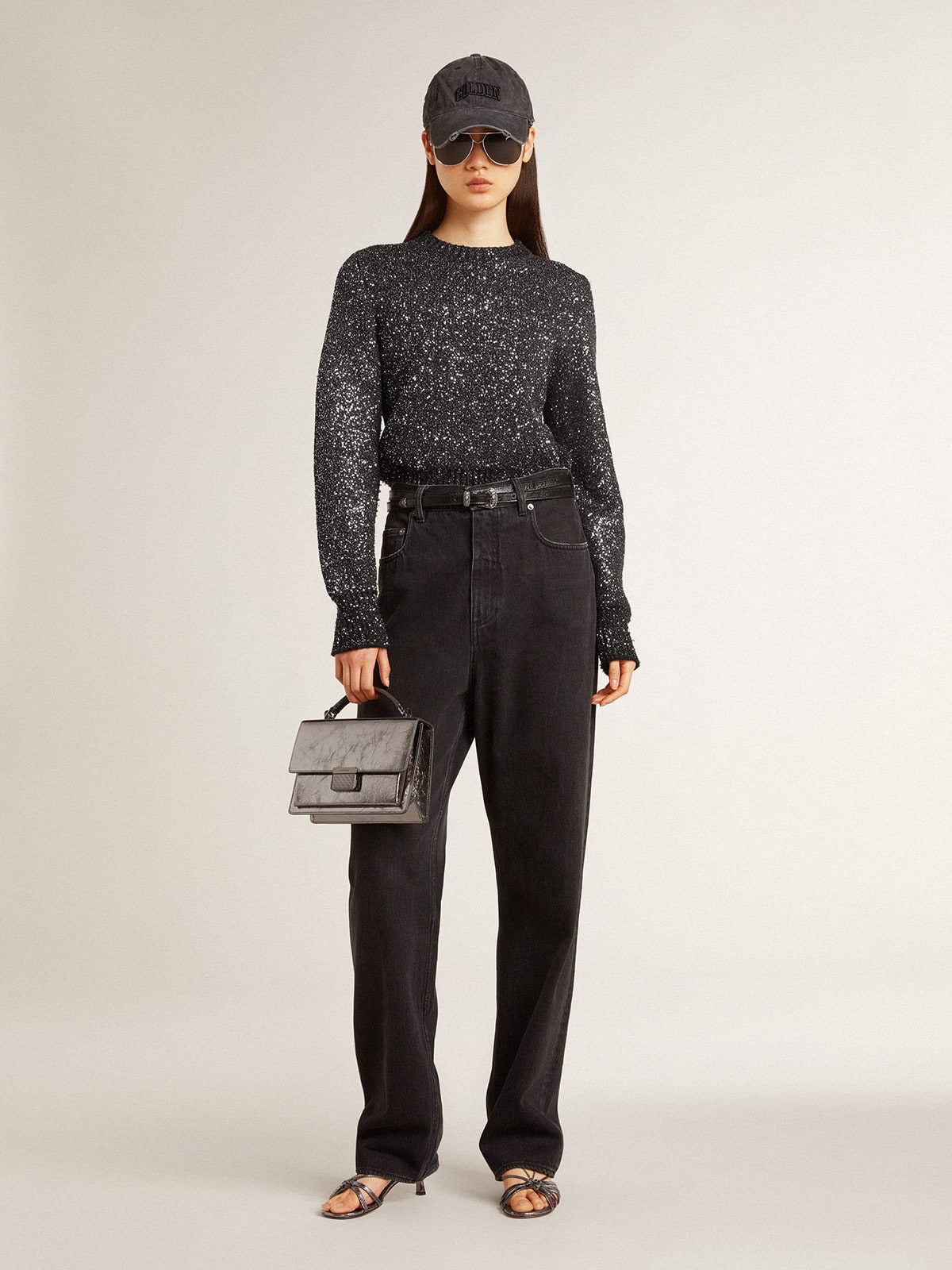 Women's black jeans - Golden Goose Women