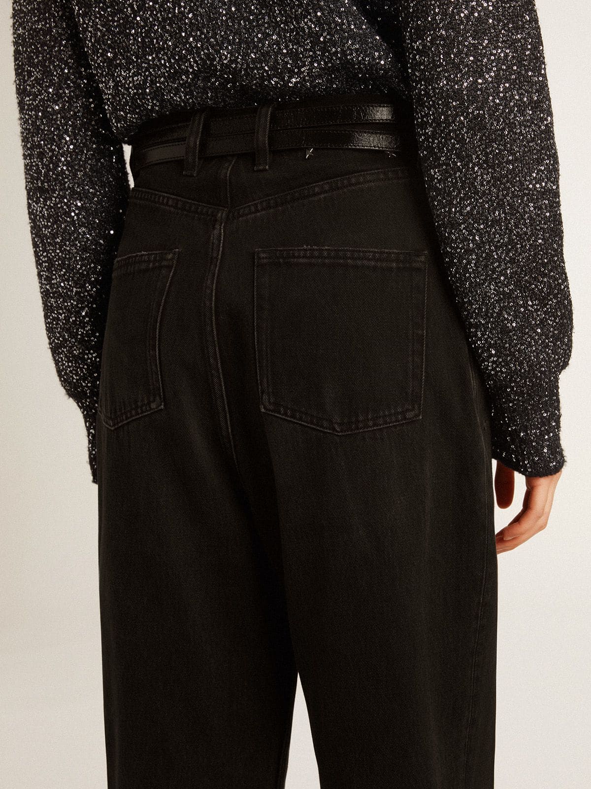 Women's black jeans - Golden Goose Women