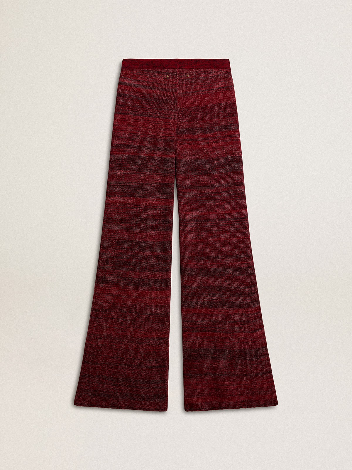 Irregular-striped cotton pants - Golden Goose Women