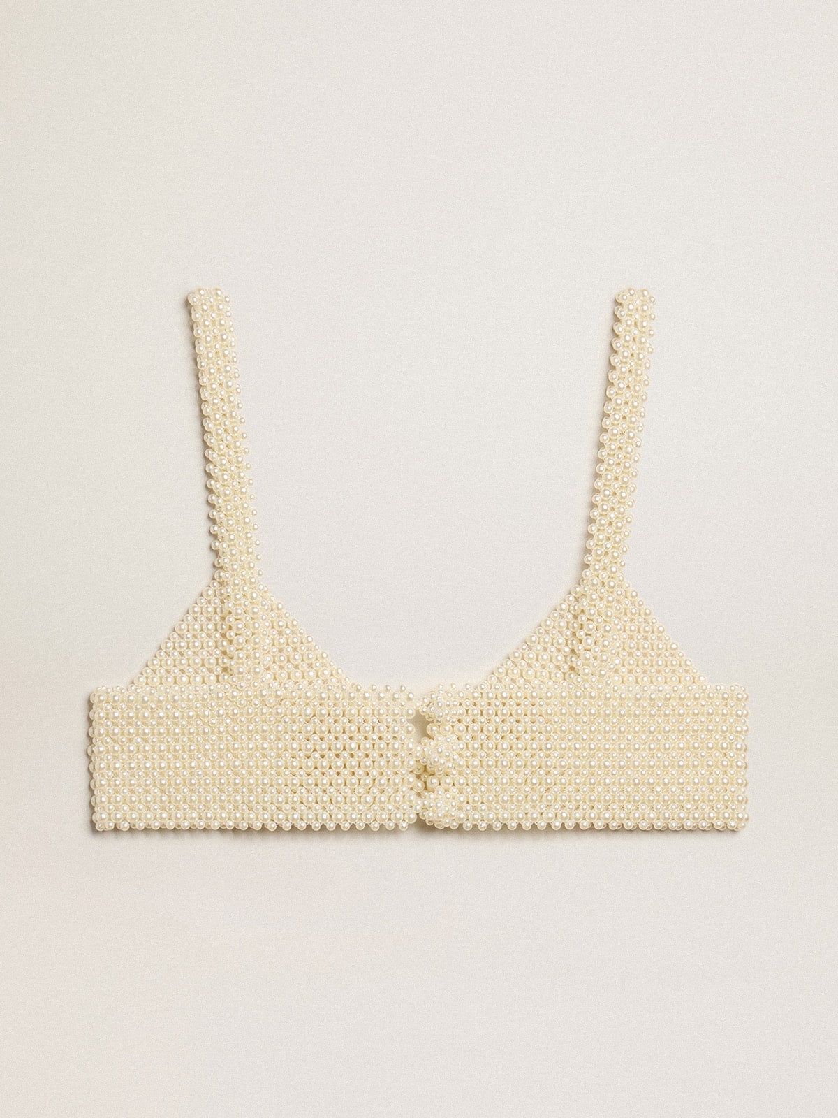 Women’s string of pearls top - Golden Goose Women