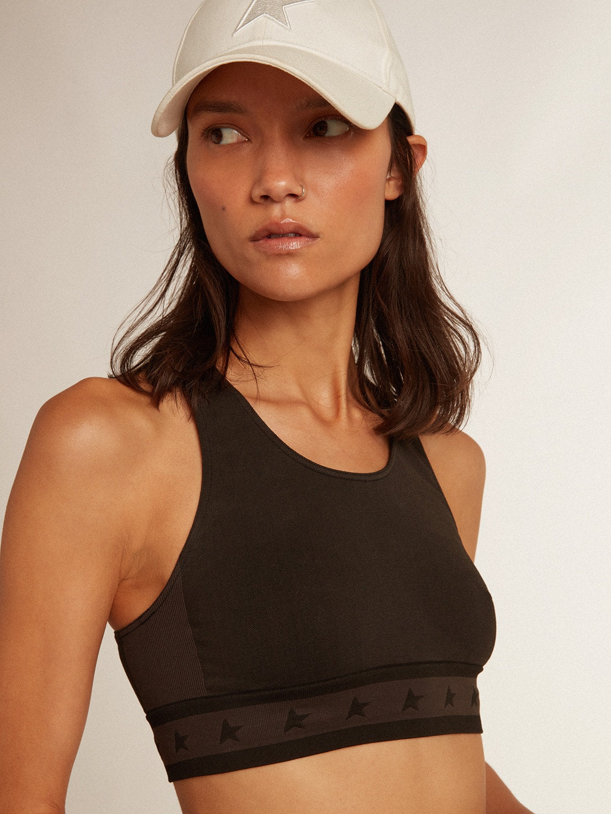 Black athletic top - Golden Goose Women
