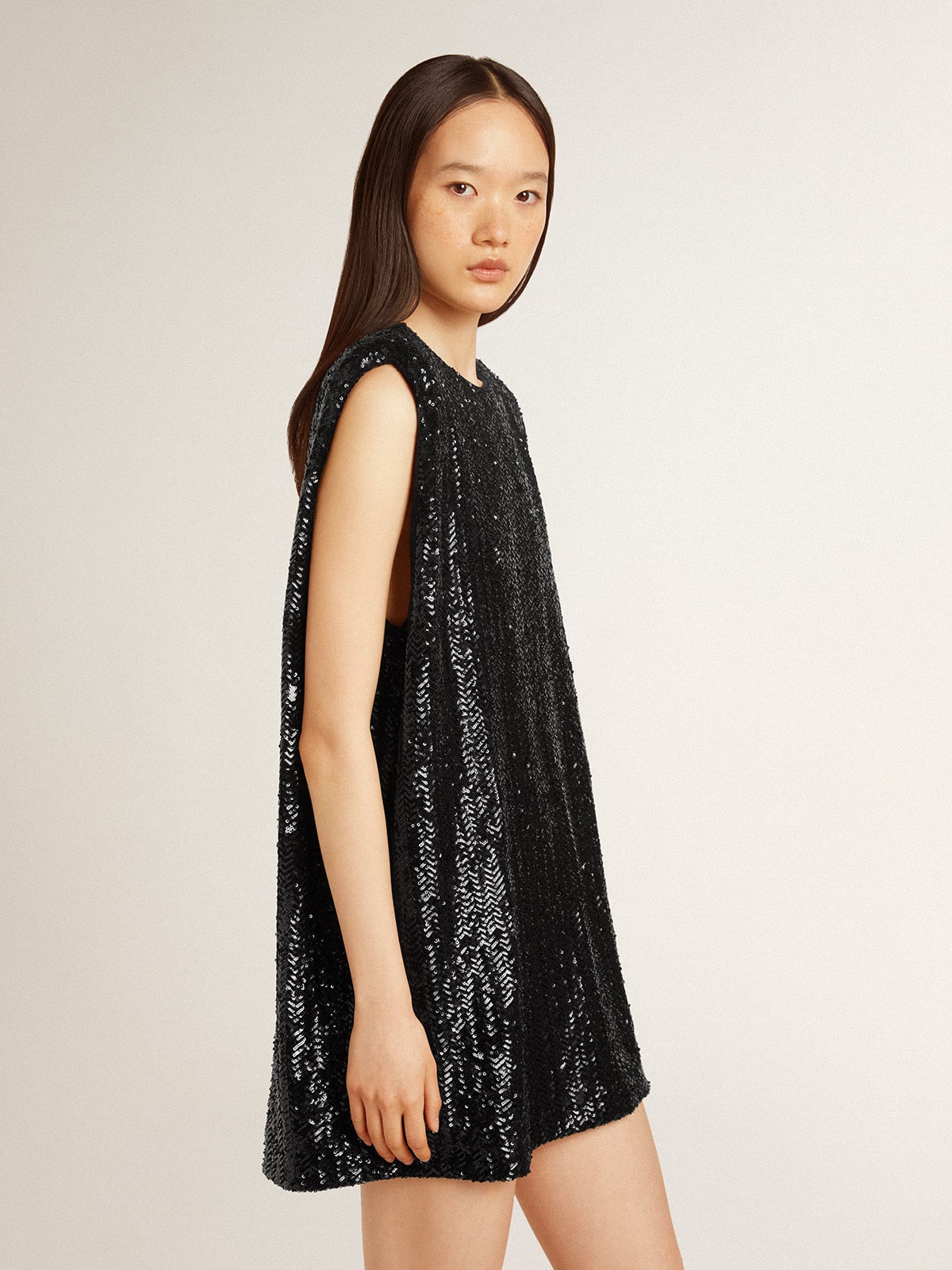 Women’s black sequin dress - Golden Goose Women