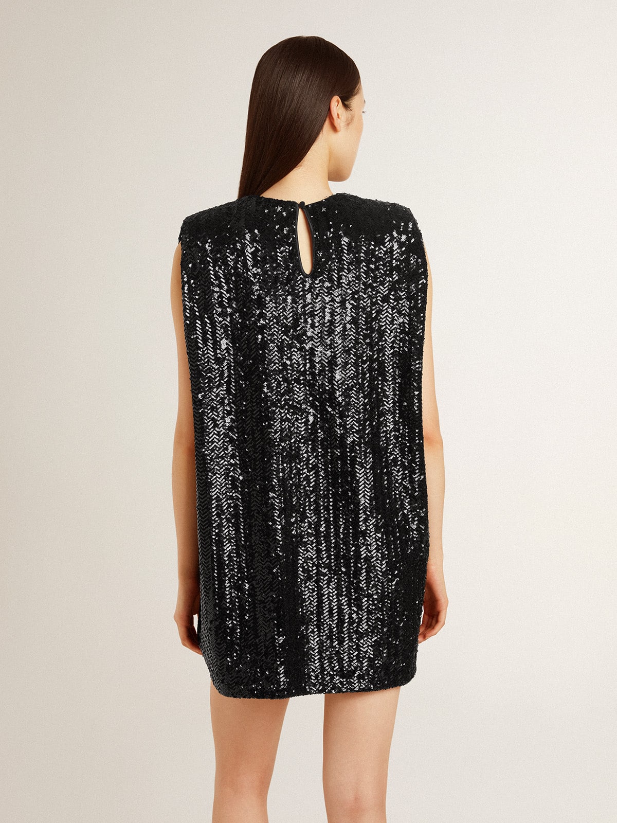 Women’s black sequin dress - Golden Goose Women
