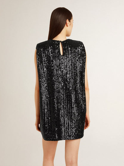 Women’s black sequin dress - Golden Goose Women