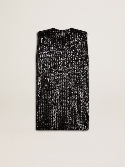 Women’s black sequin dress - Golden Goose Women