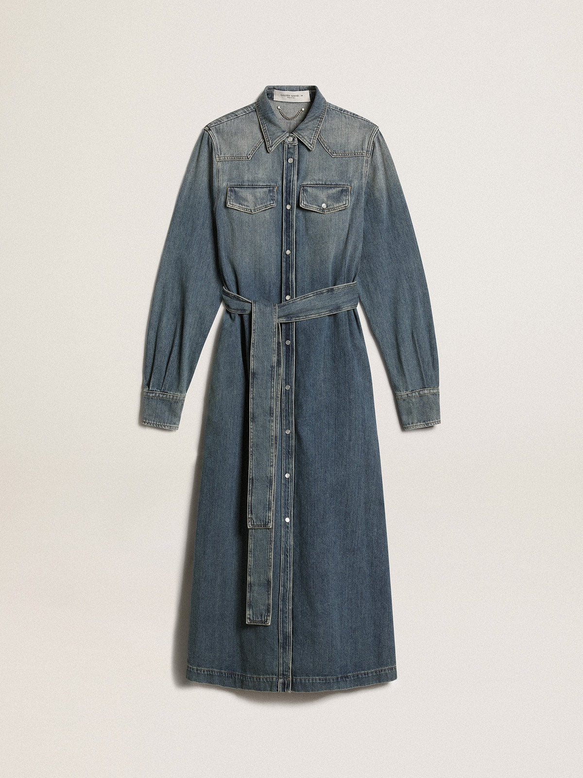 Women’s denim shirt dress | Golden Goose - Golden Goose Women