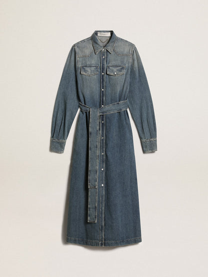 Women’s denim shirt dress | Golden Goose - Golden Goose Women