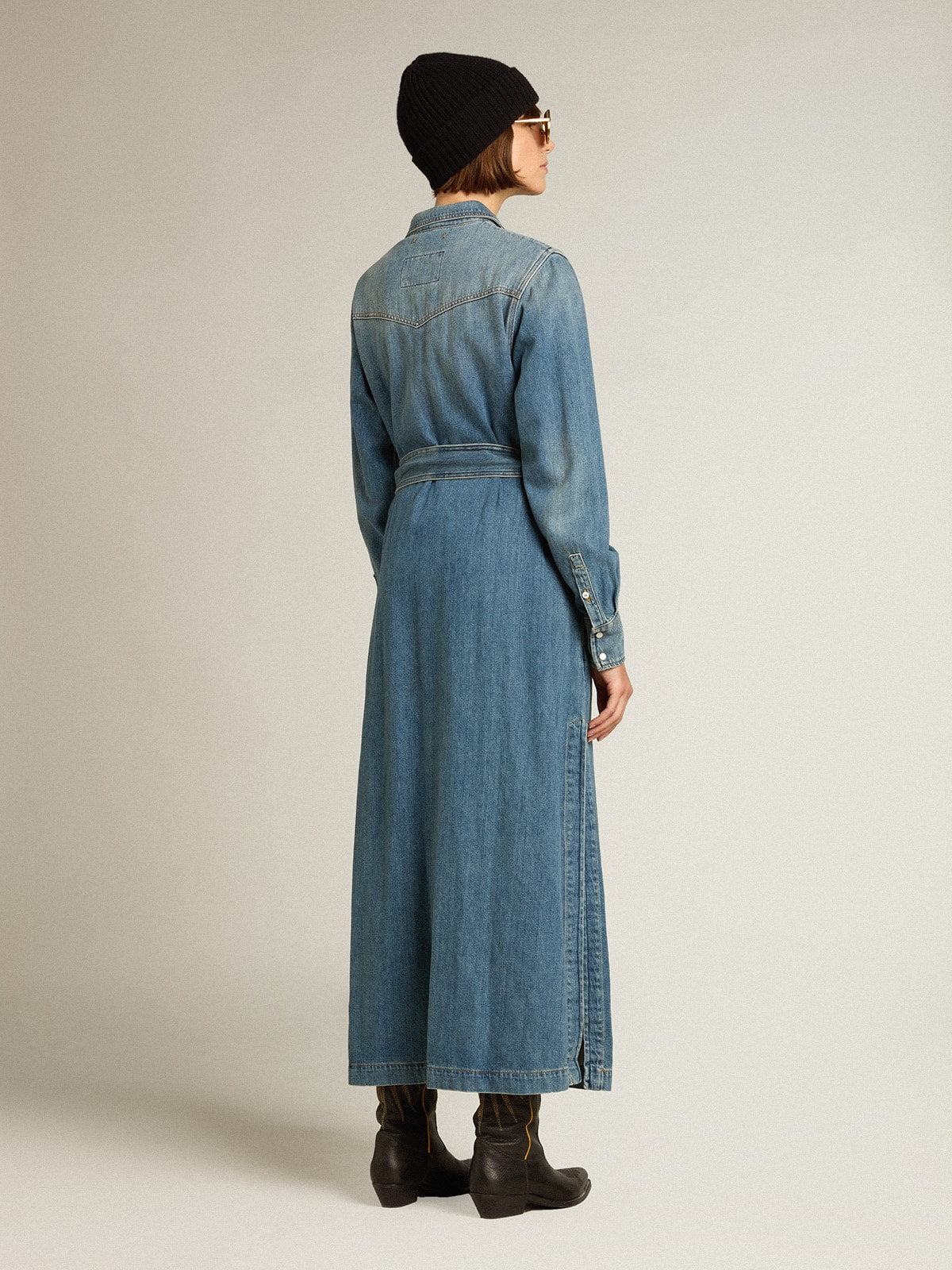Women’s denim shirt dress | Golden Goose - Golden Goose Women